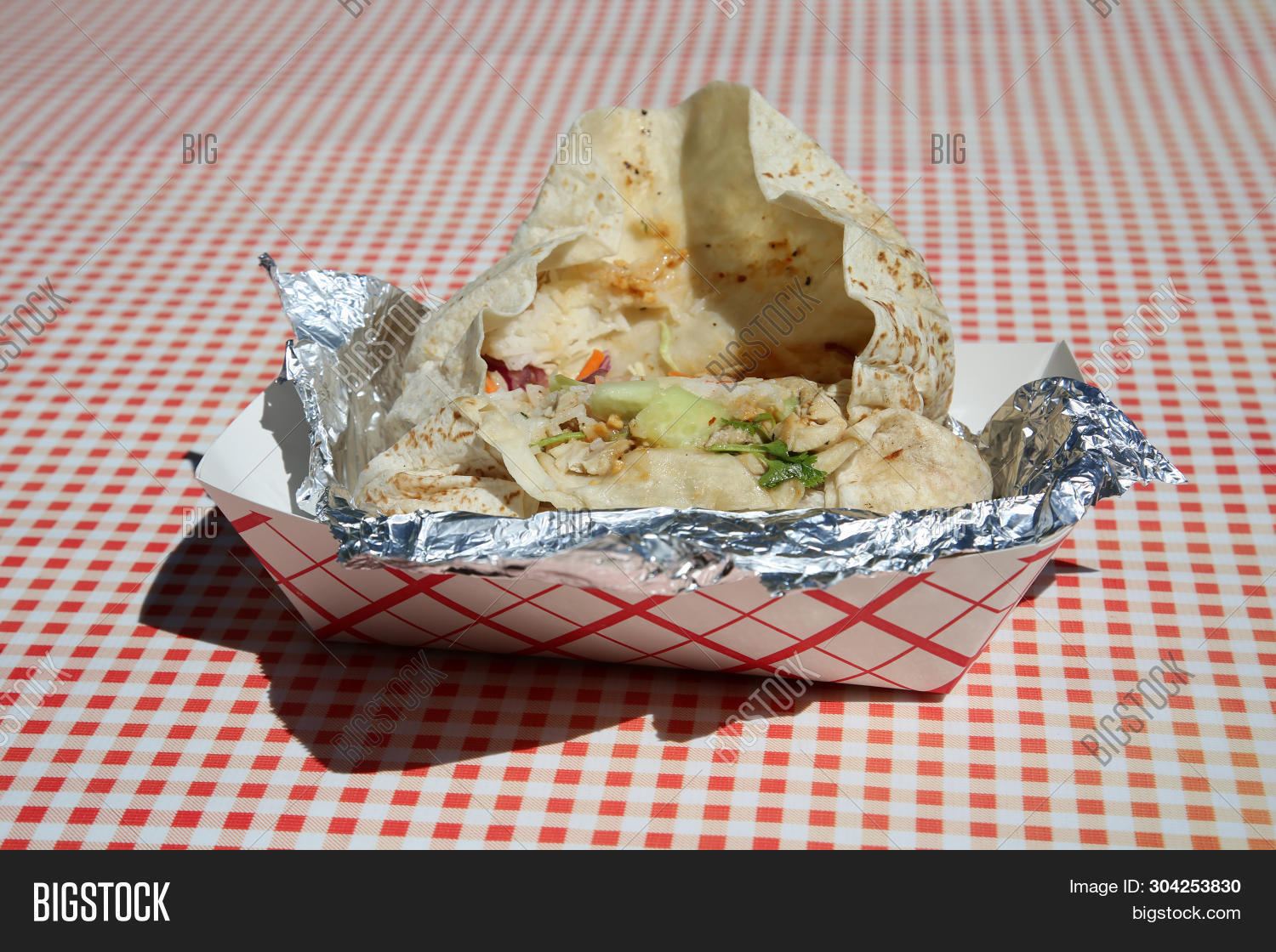 Burrito. Foil Wrapped Image & Photo (Free Trial) Bigstock