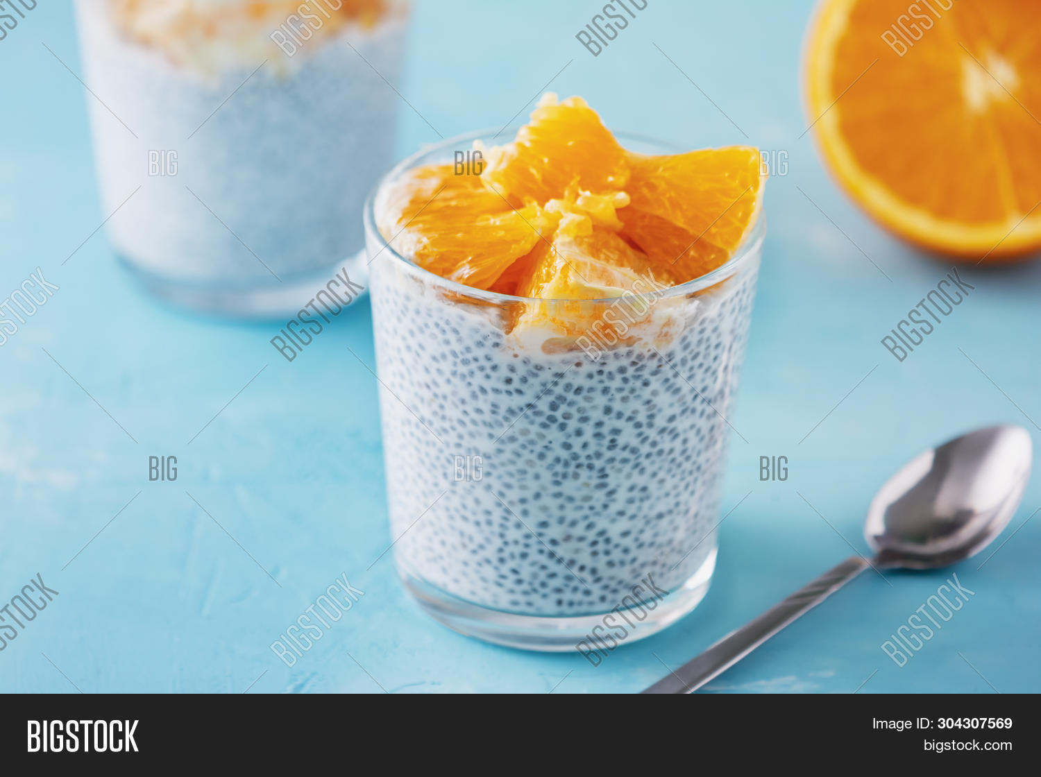 Cottage Cheese Chia Image Photo Free Trial Bigstock