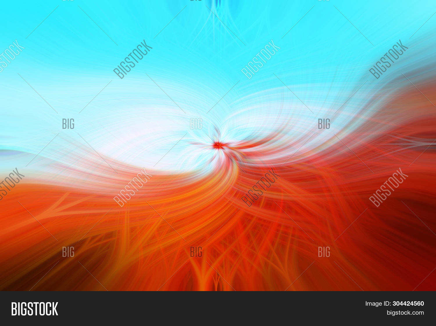 Blue Orange Abstract Image & Photo (Free Trial) | Bigstock