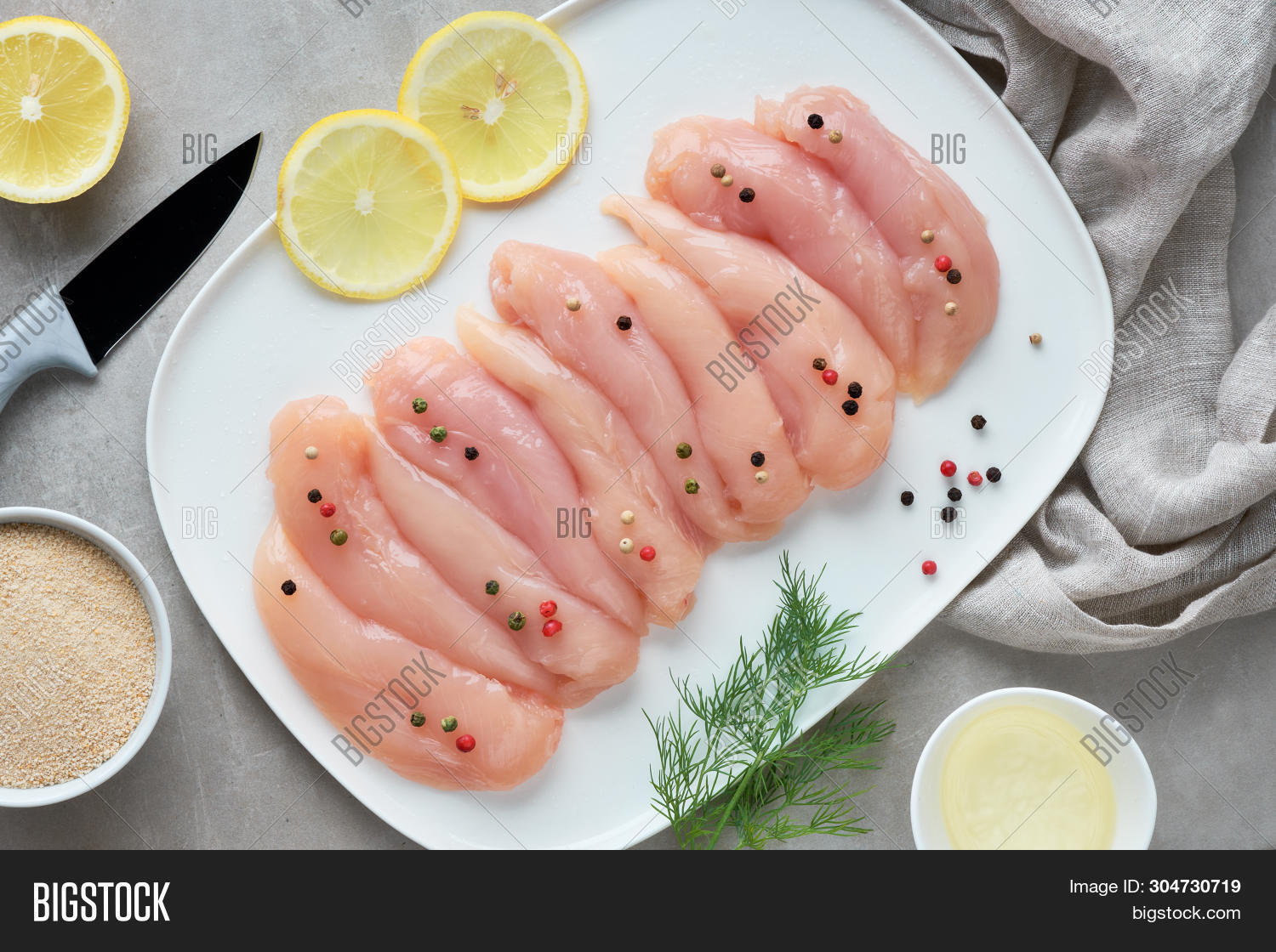 Raw Chicken Fillet. Image & Photo (Free Trial) Bigstock