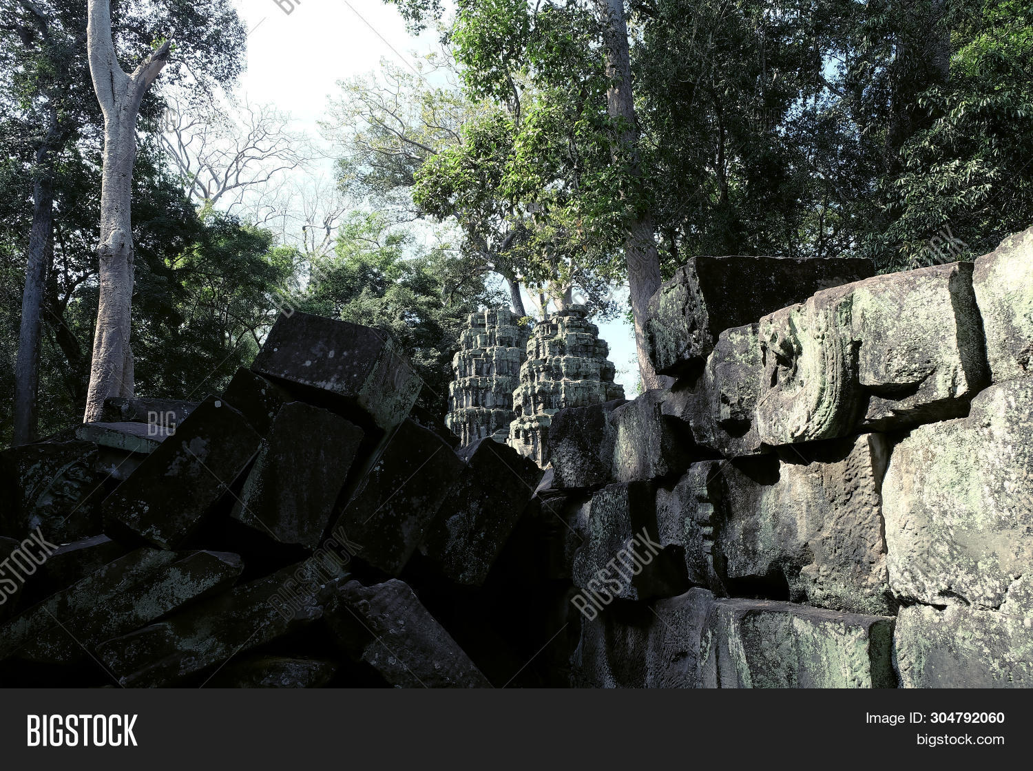 Stone Blocks Collapsed Image & Photo (Free Trial) | Bigstock