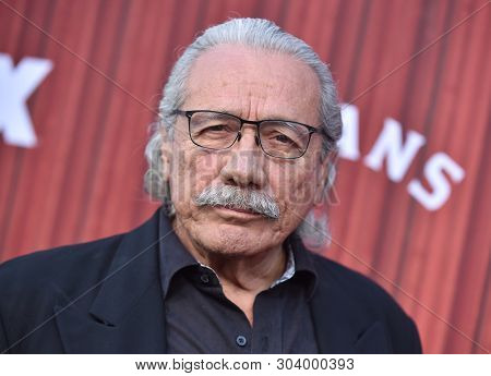 LOS ANGELES - MAY 29:  Edward James Olmos arrives for the FX 'Mayans' FYC Event on May 29, 2019 in Hollywood, CA
