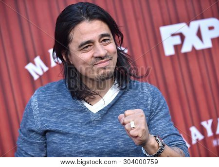 LOS ANGELES - MAY 29:  Antonio Jaramillo arrives for the FX 'Mayans' FYC Event on May 29, 2019 in Hollywood, CA                