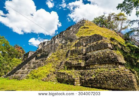 Ancient Mayan Ruins At Tikal. Unesco World Heritage In Guatemala