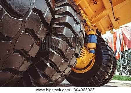 Cargo Tires Are New At The Mining Exhibition