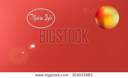 Clear Space Fantasy. Background Texture, Blend. Elementary Colorific Illustration.  Coral Colored Ba