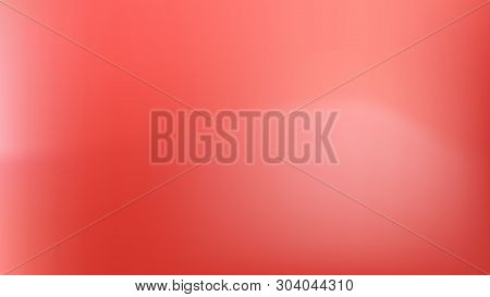Clean Space Fantasy. Background Texture, Blur. Creative Colorific Illustration.  Coral Colored Backg
