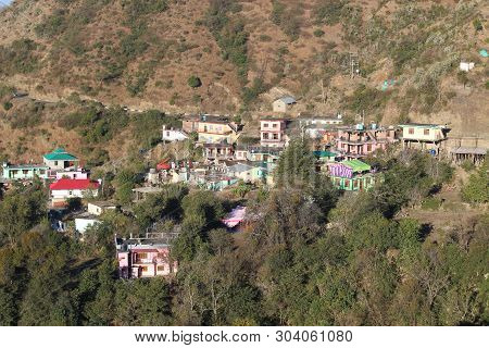 A Typical Garwali Vellige Of Uttrakhand, Near Nainital