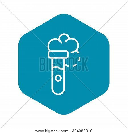 Test Tube Boils Icon. Outline Test Tube Boils Vector Icon For Web Design Isolated On White Backgroun