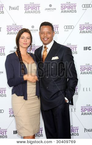 LOS ANGELES - FEB 25: Terrance Howard érkezik 2012 Film független a lélek Awards: a Bea
