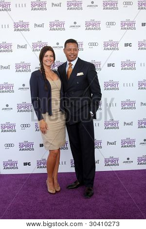 LOS ANGELES - FEB 25: Terrance Howard érkezik 2012 Film független a lélek Awards: a Bea