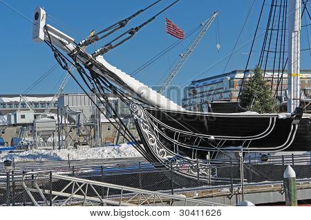 USS Verfassung detail