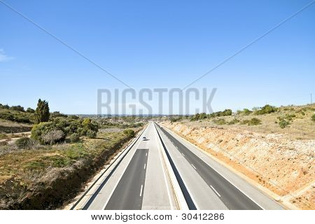 Dálnice A22 v Algarve Portugalsko