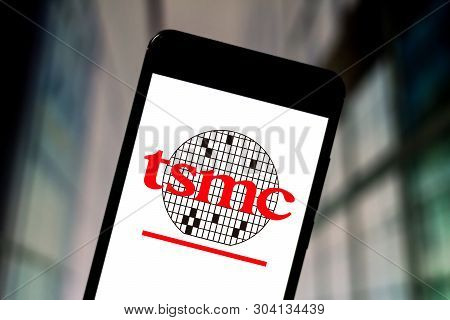 May 31, 2019, Brazil. In This Photo Illustration The Taiwan Semiconductor Manufacturing Company (tsm
