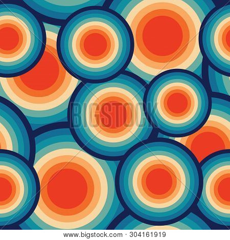 Retro Seamless Pattern, Abstract Background Repeat Patttern