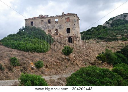View Of Abandoned Mine Of Parnu Dentis
