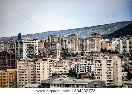 View To New Central Areas Of Tbilisi's Downtown
