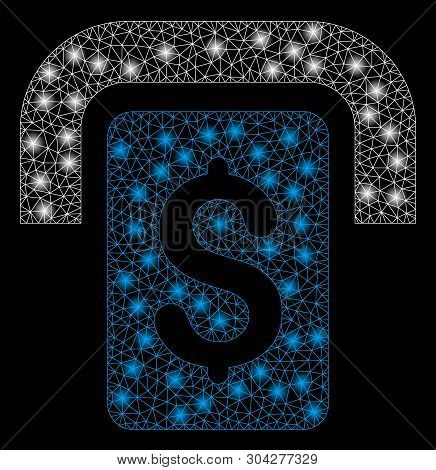 Gold Square Pattern And Solid Cashpoint. Vector Geographic Cashpoint In Yellow Golden Color Variatio