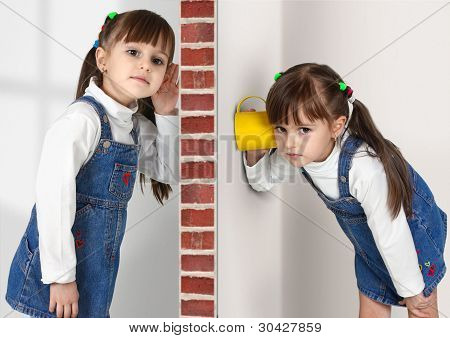 Bambine gemelle sente