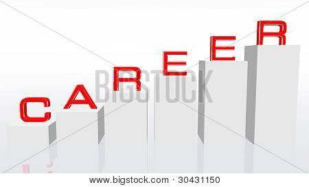 Business koncept 3D render