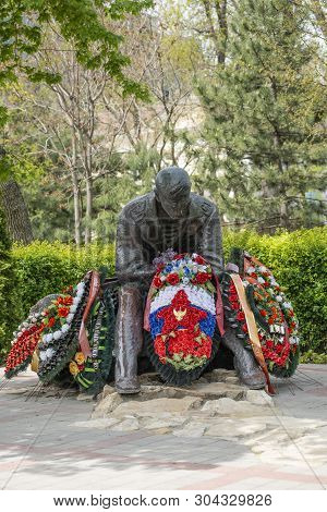 Anapa, Russia - May 9, 2019: Memorial Dedicated To The Wars Of The Afghans