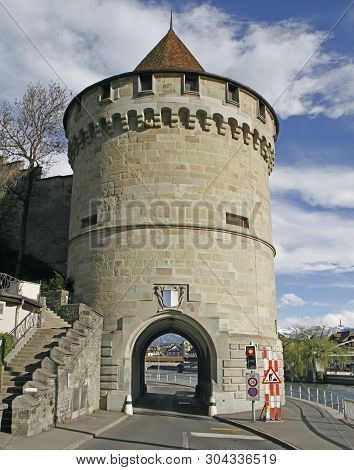 One Of The Nine Towers Of The Musegg Wall