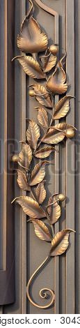 Forged Flowerof Forged Elements For Metal Gates