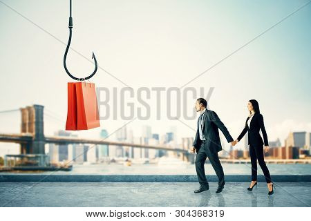 Consumerism And Leadership Concept