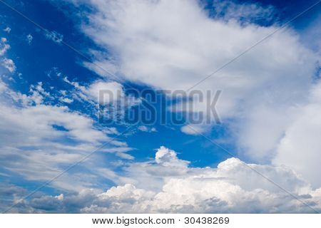 Himmel vor einem rain.wind.