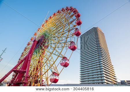 Port Of Kobe In Japan