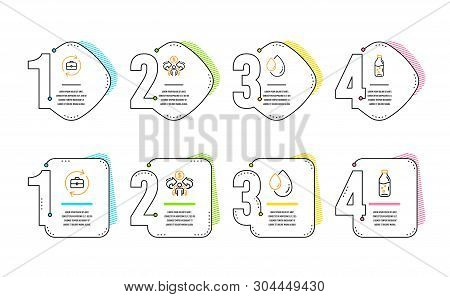 Human Resources, Oil Drop And Sharing Economy Icons Simple Set. Water Bottle Sign. Job Recruitment, 