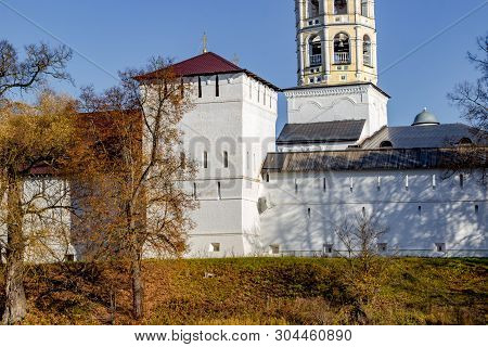 Ancient Pafnutevo-borovsky Monastery In Borovsk, Russia - October 2018