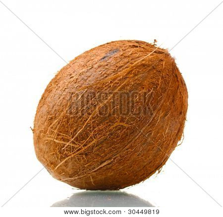 ? oconut isolerad på vit