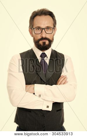 Confidence As Important Skill. Business Man Success Tips. Confident And Successful. Businessman Clas