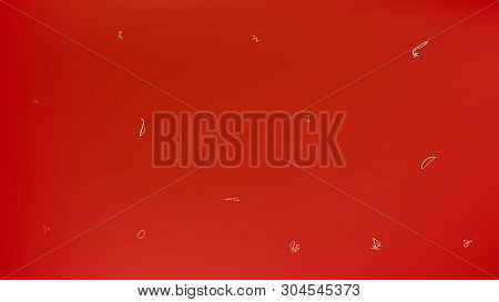 New Space Fantasy. Ordinary Colorific Illustration.  Background Texture, Smoot. Red Colored Backgrou