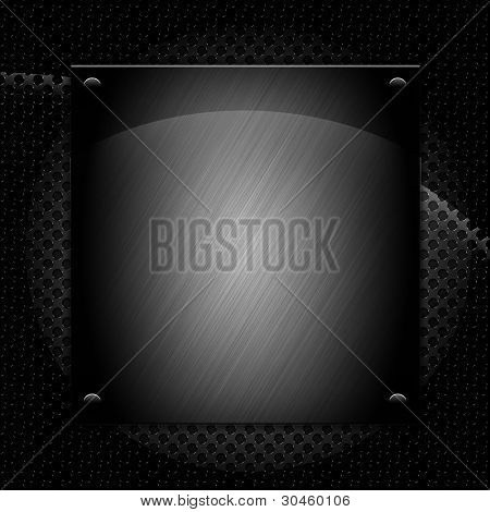 Textura de Metal negro