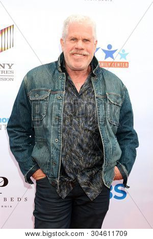 LOS ANGELES - JUN 1:  Ron Perlman at the 7th Annual Ed Asner Poker Tournament at the CBS Studio Center on June 1, 2019 in Studio City, CA
