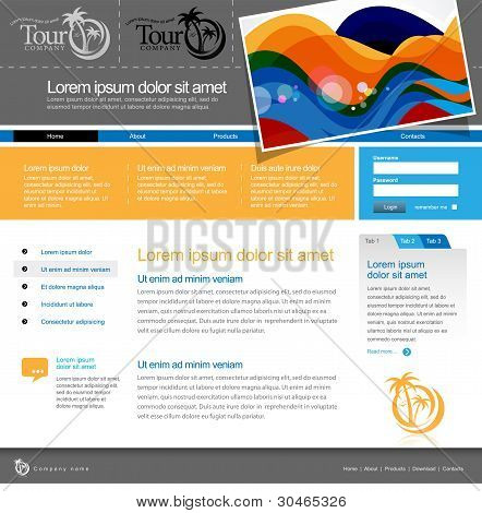 회색 웹사이트 템플릿 960 그리드입니다.