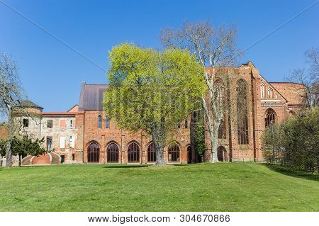 Historic Klosterkirche Church At The Monastery Of Dargun, Germany