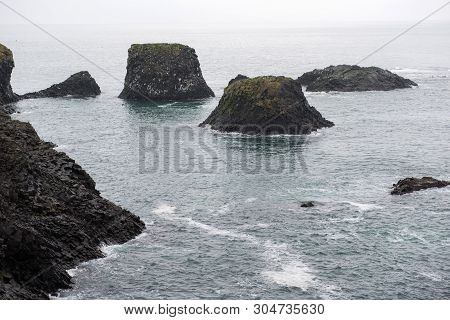 Arnarstapi Basalt Rock Arch Formation, Iceland
