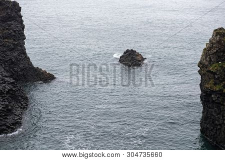Arnarstapi Basalt Rock Arch Formation, Iceland
