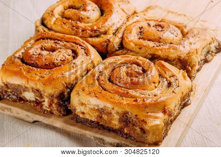 Golfeados With Cheese Baked And Ready To Eat. Golfeados Typical Dessert In Venezuela.