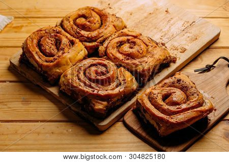 Golfeados With Cheese Baked And Ready To Eat. Golfeados Typical Dessert In Venezuela.