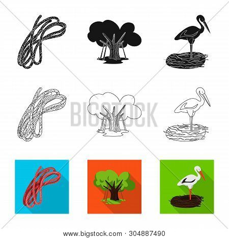 Isolated Object Of Traditional And Tour Icon. Collection Of Traditional And Landmarks Stock Vector I