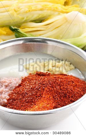 döntéshozatali folyamat kimchi, yangnyeom tészta, élelmiszer-Koreai