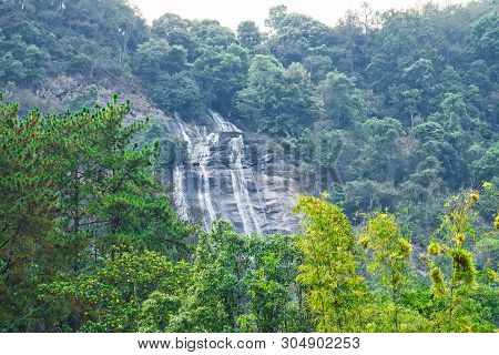 Siriphum Waterfall At Doi Inthanon National Park, Chiang Mai, Thailand.
