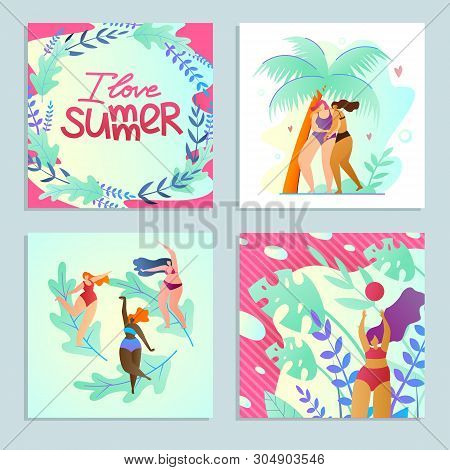 Set Banner Words Love Vector Photo Free Trial Bigstock