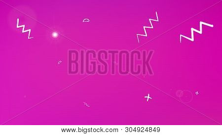 Fresh Space Fantasy. Usefull Colorific Illustration.  Background Texture, Smoot. Magneta Colored Bac