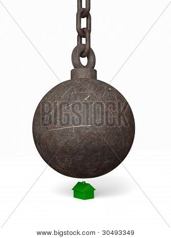 Grote slechte Wrecking Ball