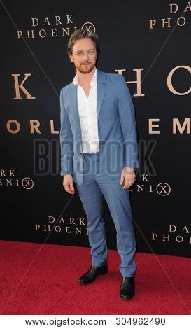 James McAvoy at the Los Angeles premiere of 'Dark Phoenix' held at the TCL Chinese Theatre in Hollywood, USA on June 4, 2019.